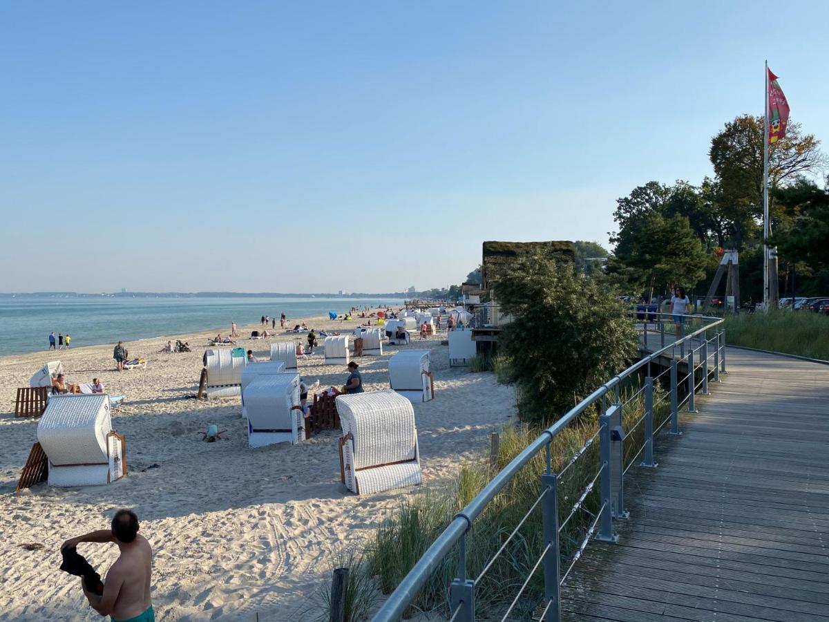 Studio Mit Panorama-Meerblick Und Direkter Strandlage In Scharbeutz Εξωτερικό φωτογραφία